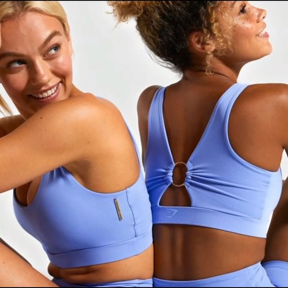 Whitney Simmons x Gymshark Beautiful Blue Bra M